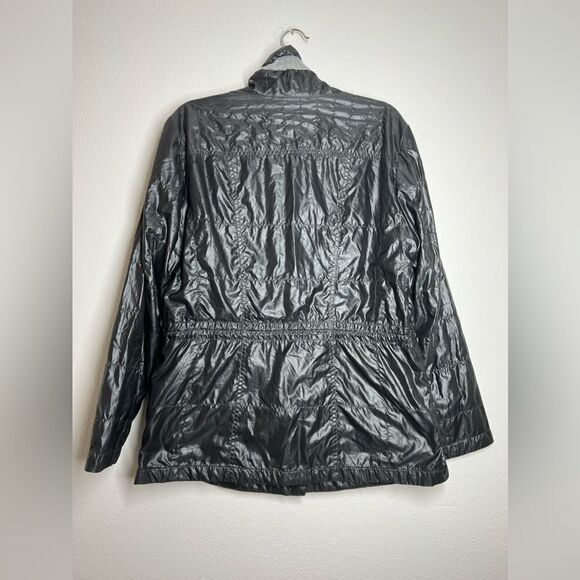 Bonita Stronger as One Jacket Black Foil size 46EU/XL US NWOT Windbreaker - Picture 2 of 13